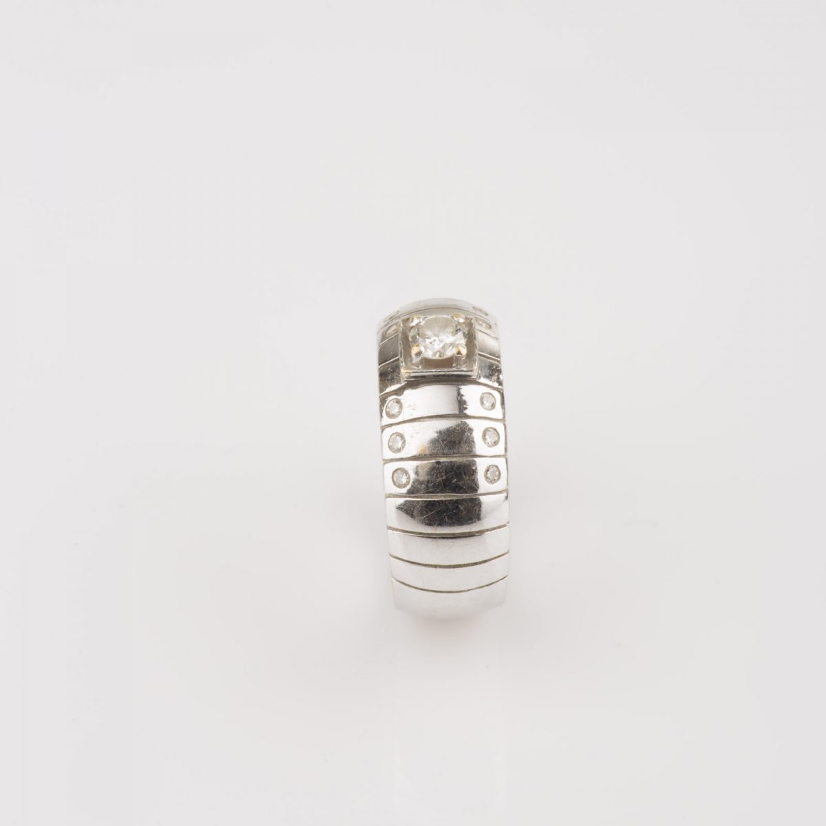White Gold Diamonds Ring - Image 7
