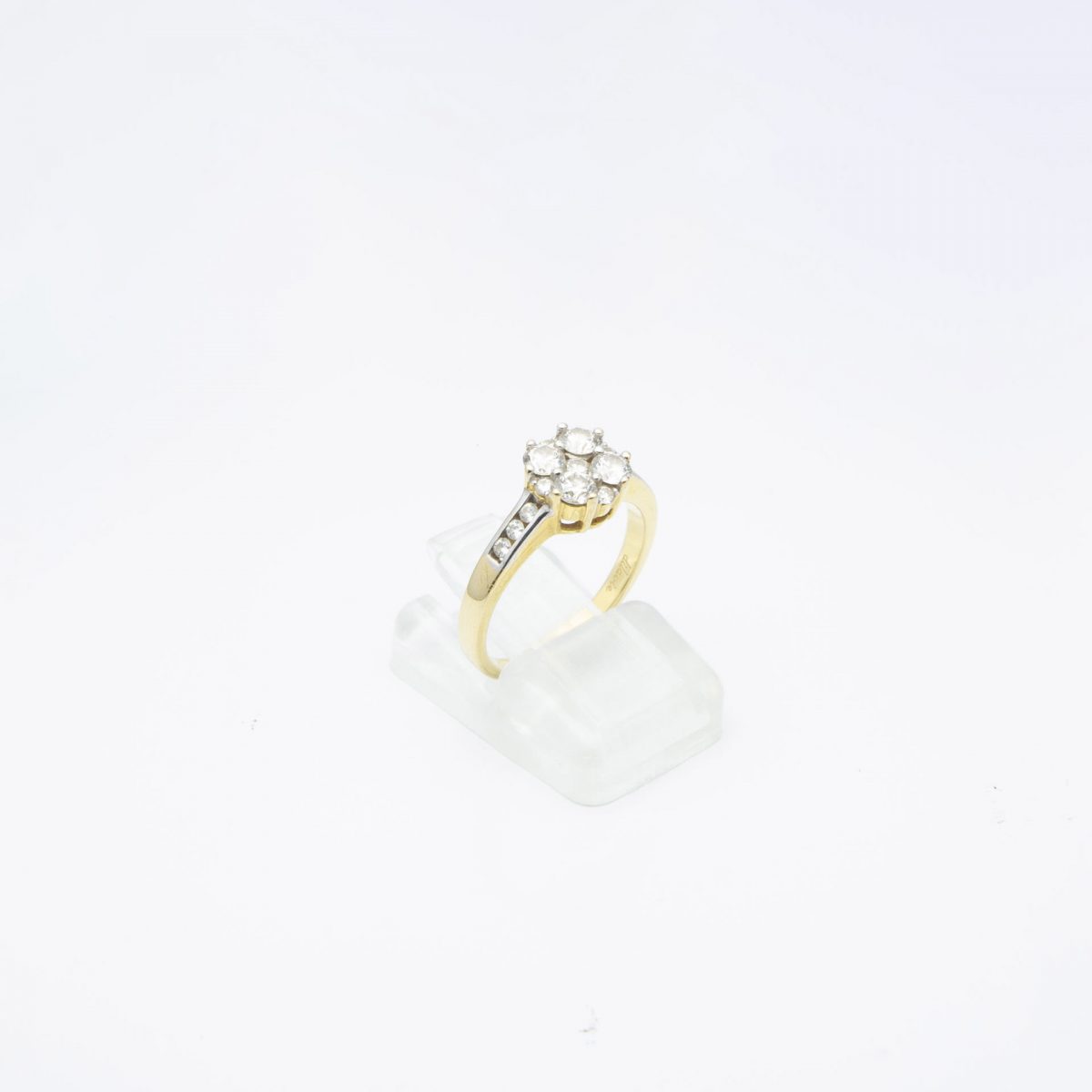 Diamond Cluster Ring - Image 8