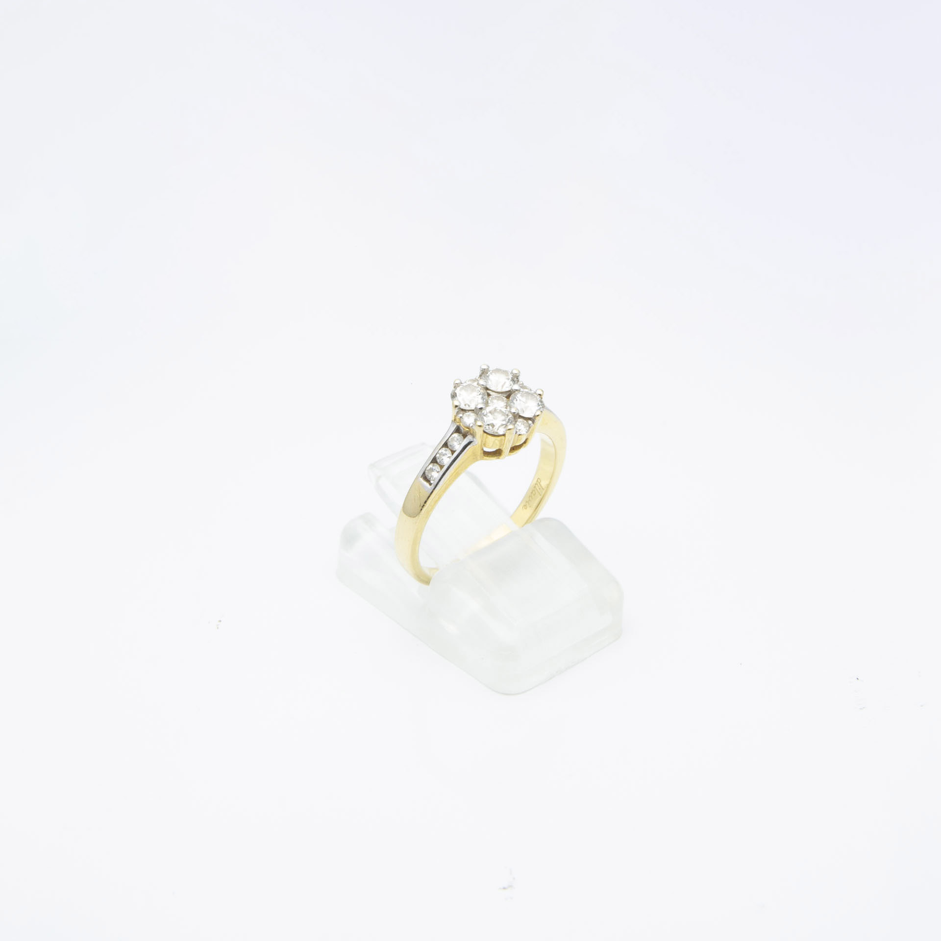 Diamond Cluster Ring - Image 8