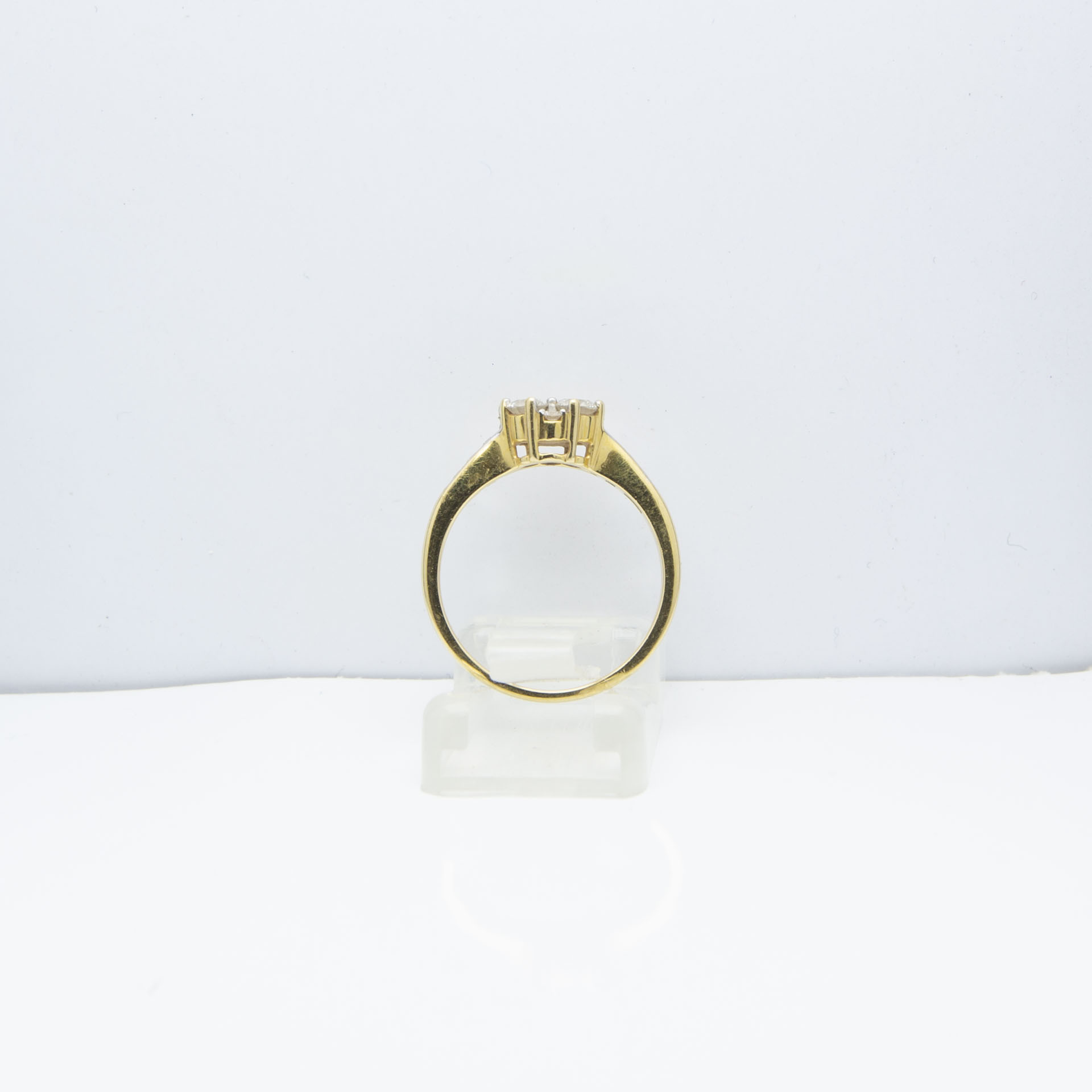 Diamond Cluster Ring - Image 9