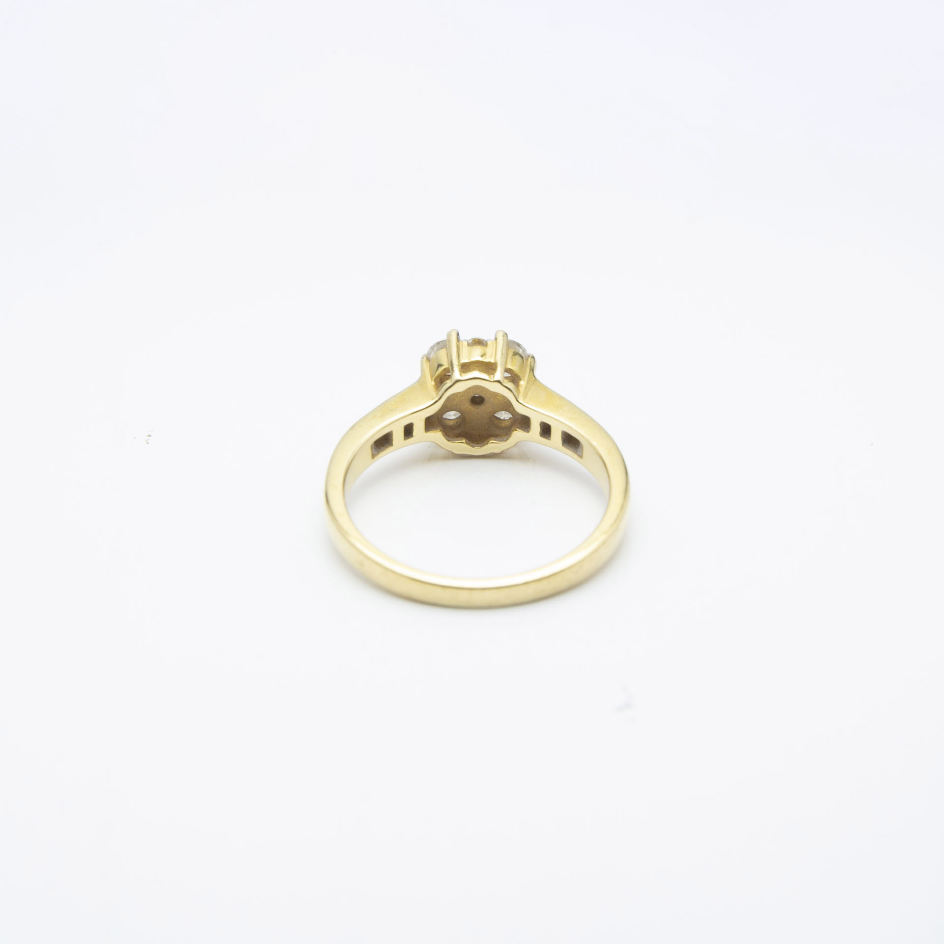 Diamond Cluster Ring - Image 10