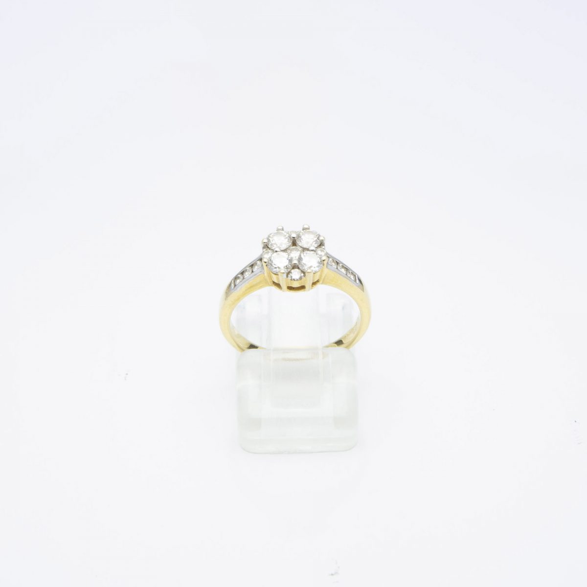 Diamond Cluster Ring - Image 2