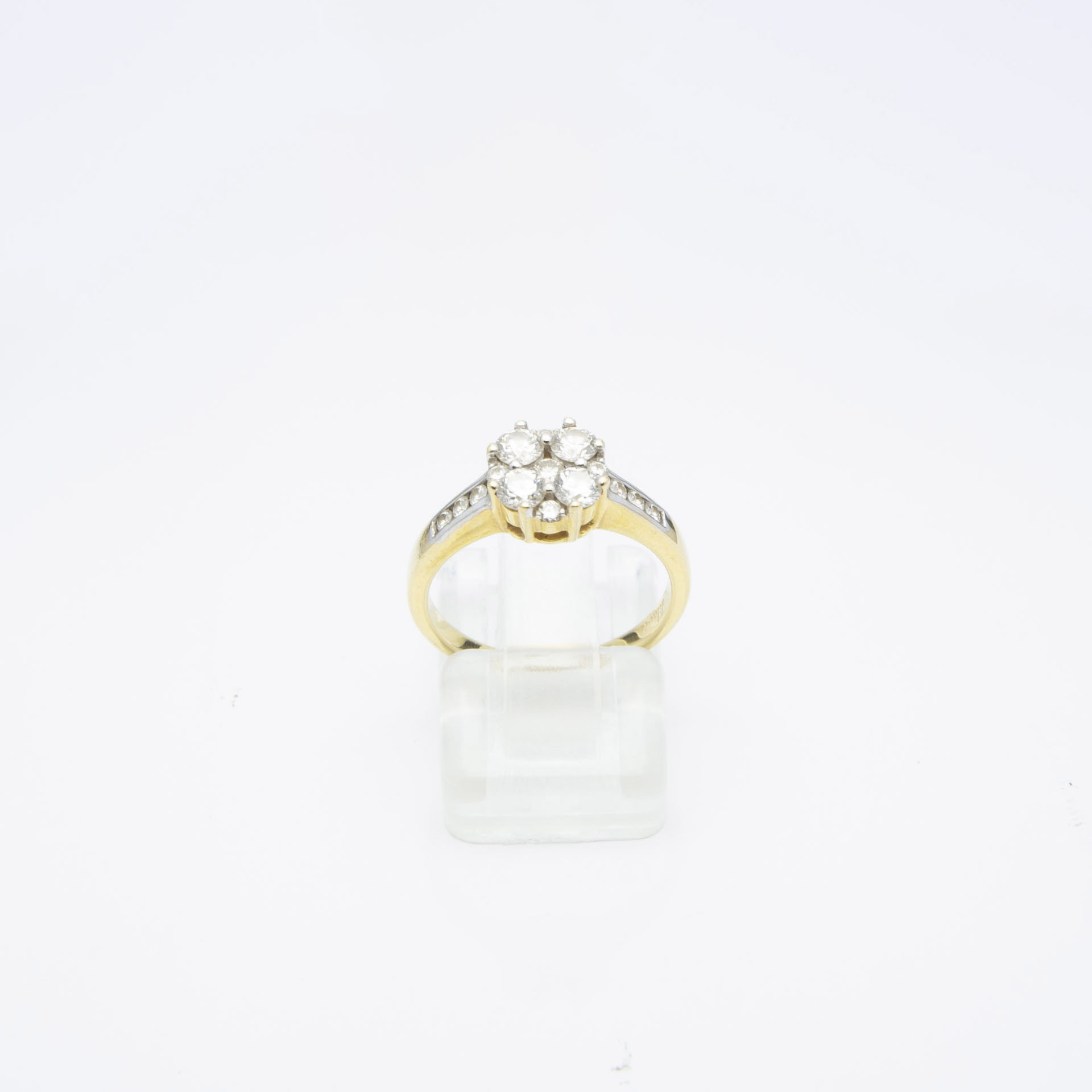 Diamond Cluster Ring - Image 2