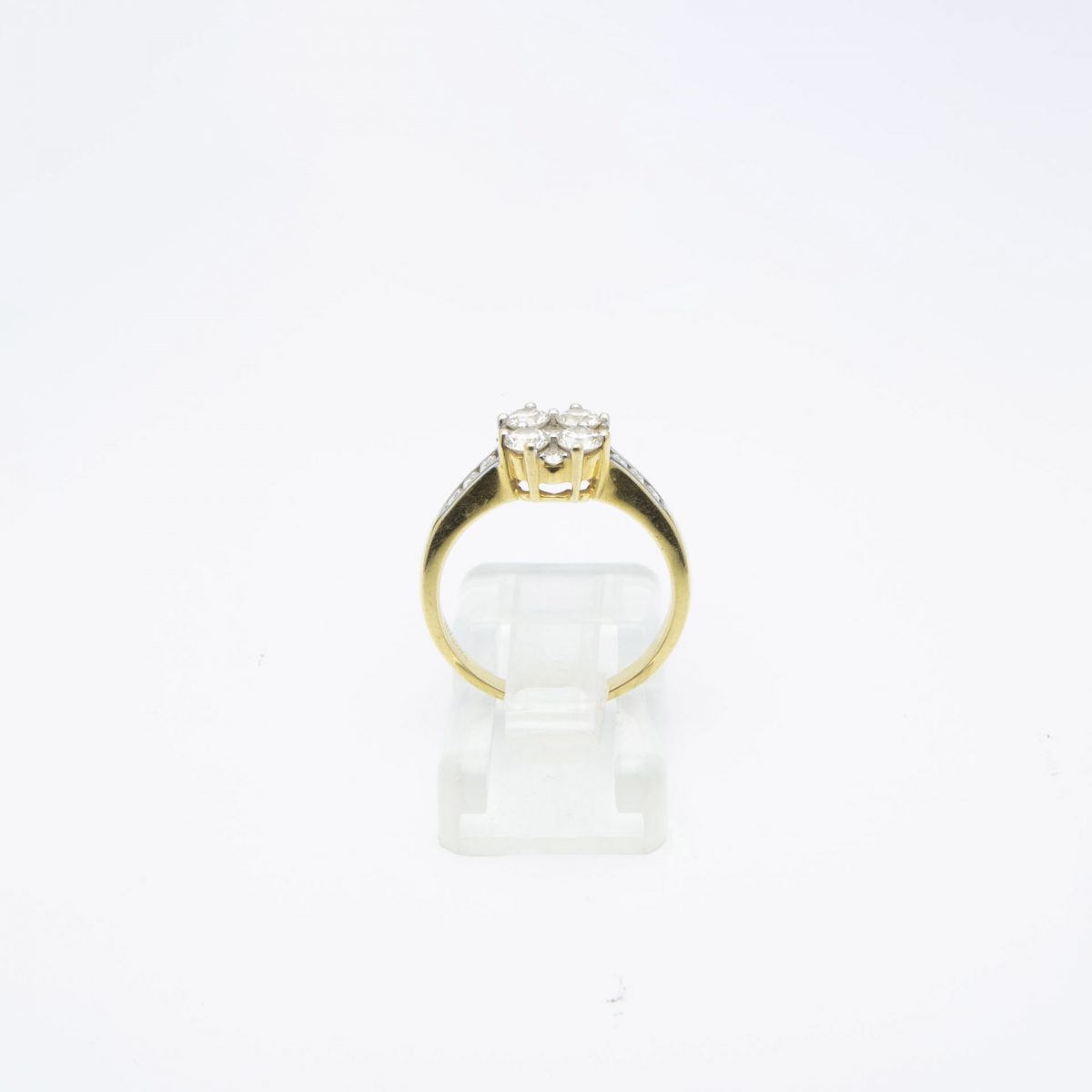 Diamond Cluster Ring - Image 5