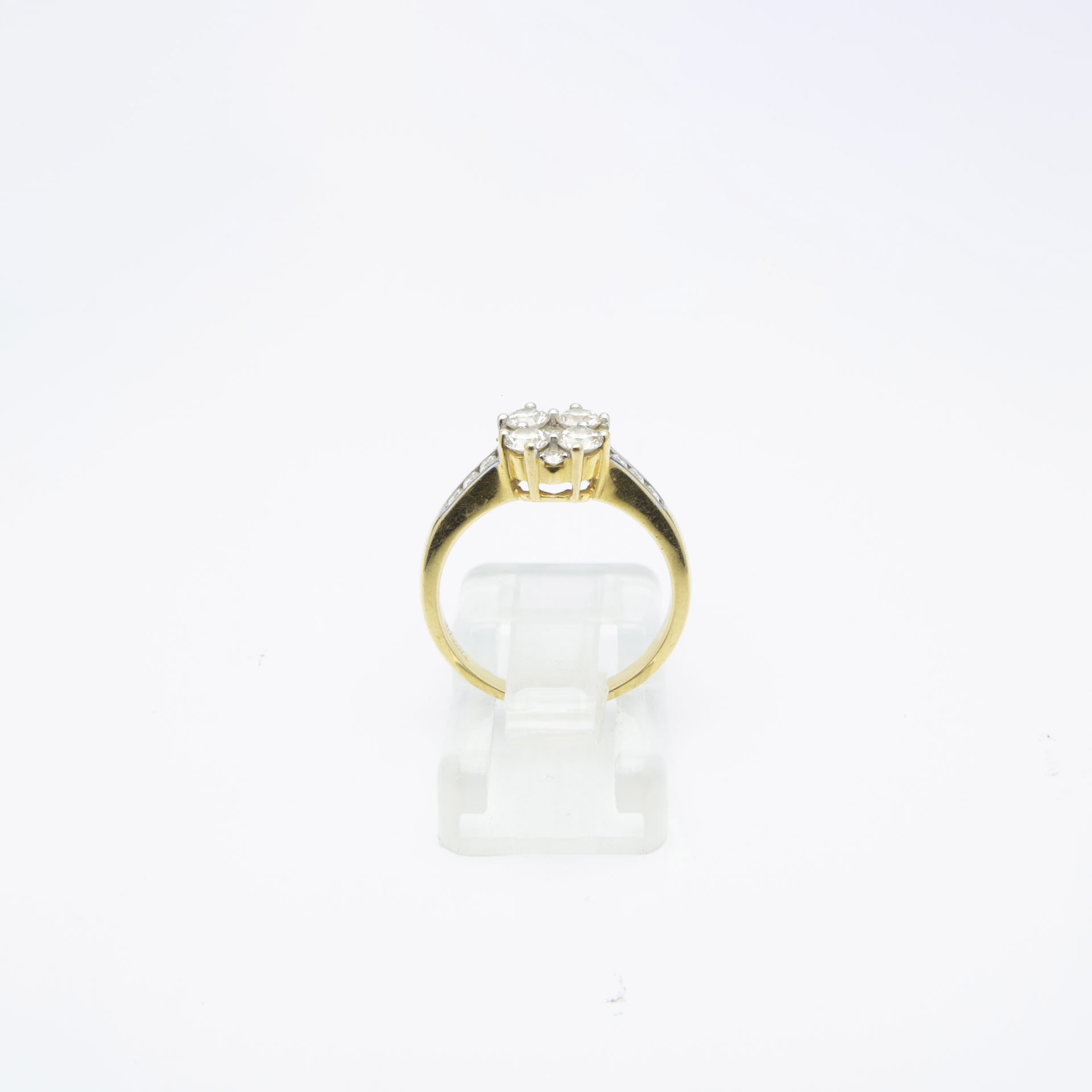 Diamond Cluster Ring - Image 5