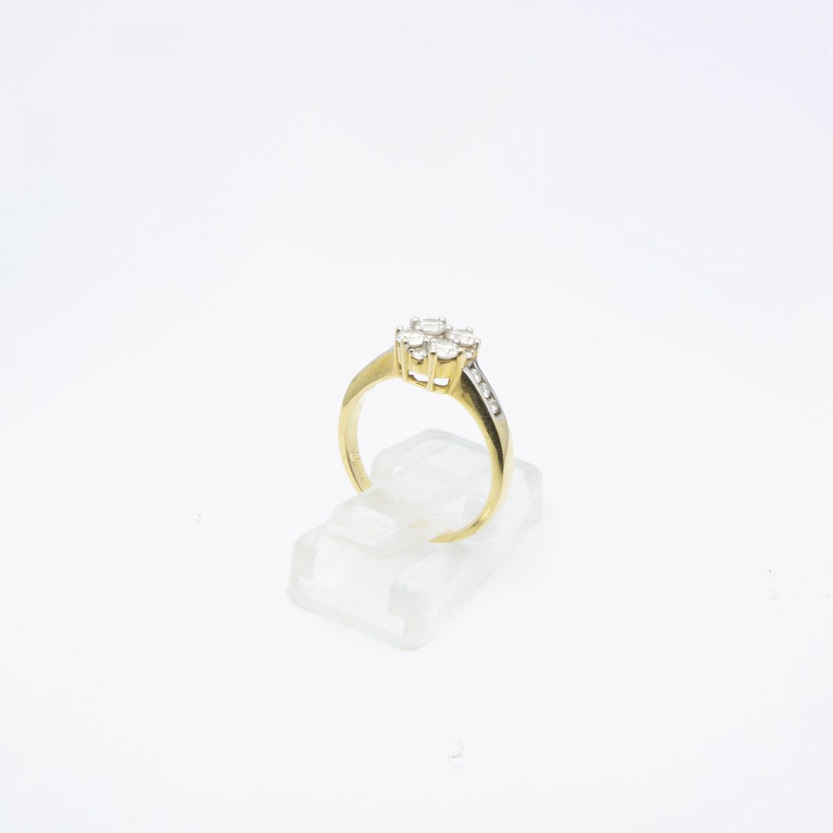 Diamond Cluster Ring - Image 6