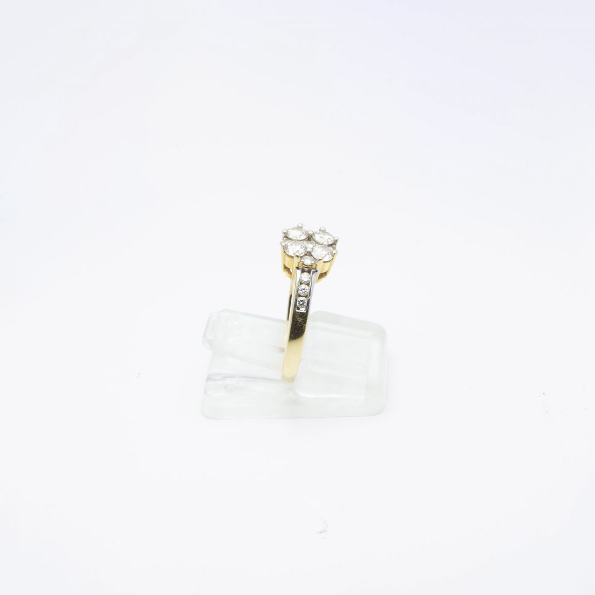 Diamond Cluster Ring - Image 7