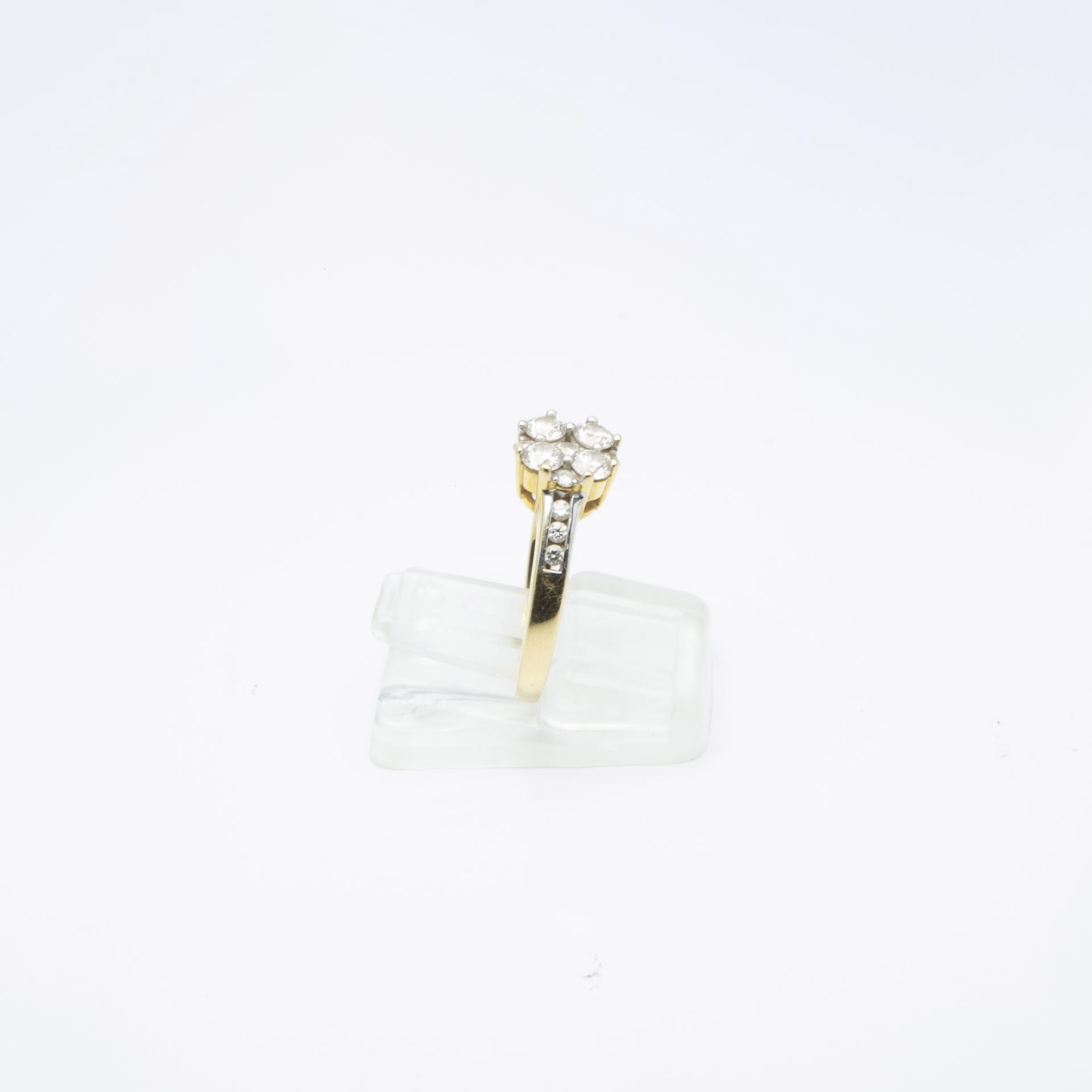 Diamond Cluster Ring - Image 7