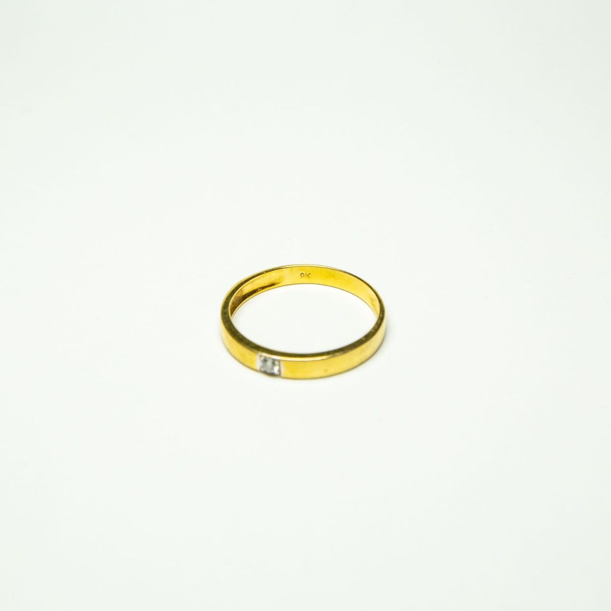 9K Gold Diamonds Ring - Image 11