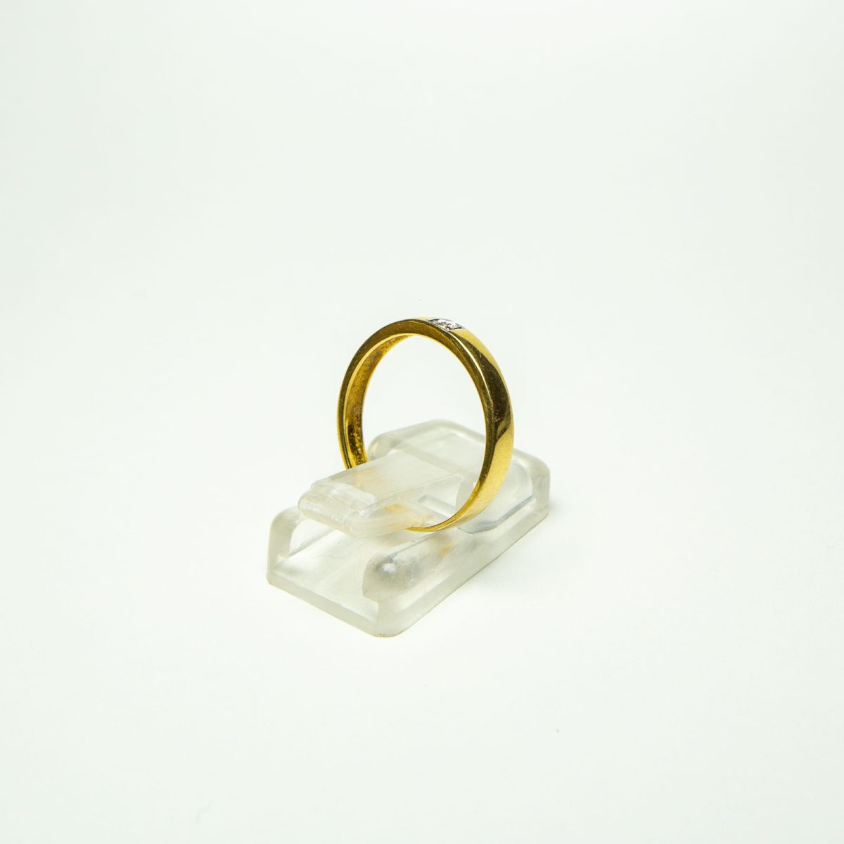 9K Gold Diamonds Ring - Image 6