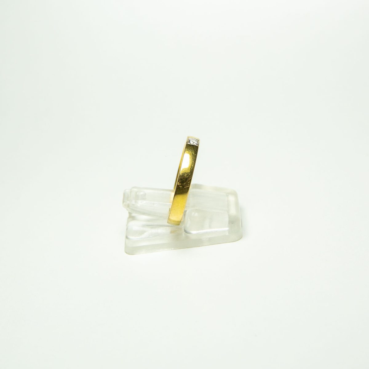 9K Gold Diamonds Ring - Image 7